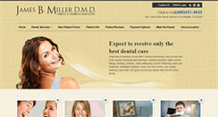 Desktop Screenshot of drjamesmiller.com